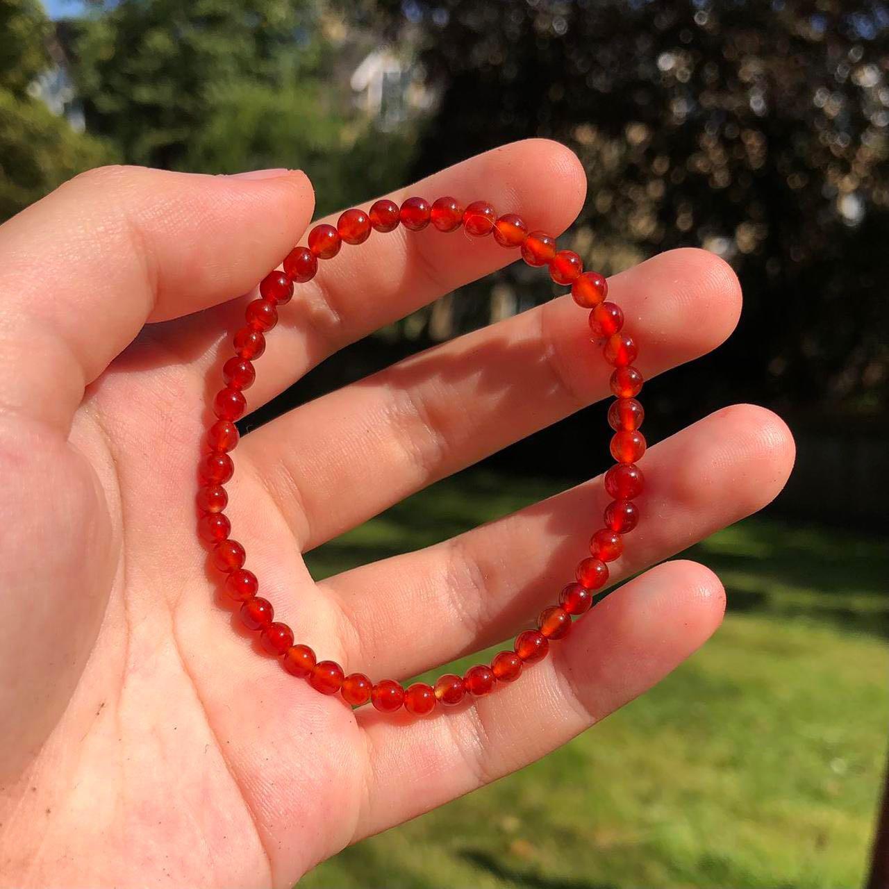 Red bracelet beads cheap