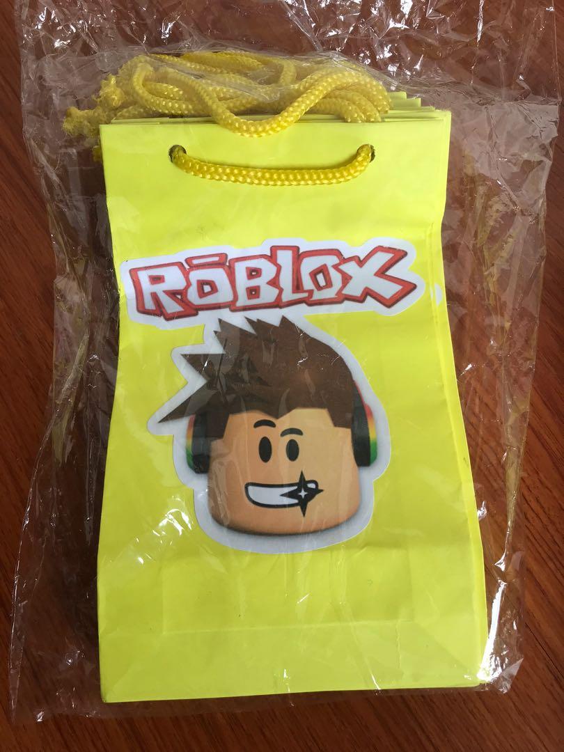 Roblox lootbags (Category: Other Food & Drinks) located in Taguig. Submitted by angelcherubim (Listing ID 1134713114, Image 2). Description: Super sale! 34 pcs Roblox lootbags for birthday party Just pm me 09366540037.