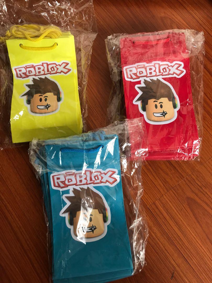 Roblox lootbags (Category: Other Food & Drinks) located in Taguig. Submitted by angelcherubim (Listing ID 1134713114, Image 1). Description: Super sale! 34 pcs Roblox lootbags for birthday party Just pm me 09366540037.