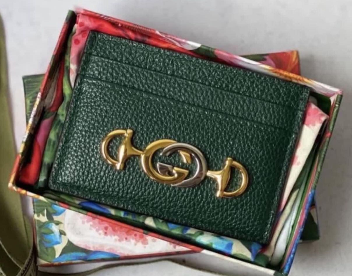 Gucci card holder womens sale sales