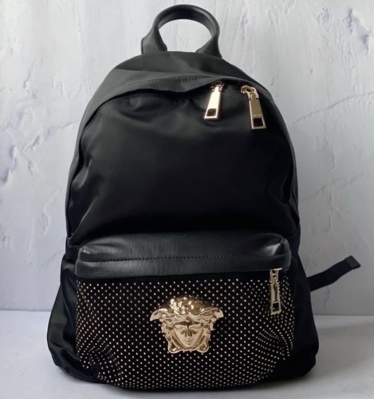 SALE AUTHENTIC VERSACE MEDUSA BACKPACK SMALL Women s Fashion