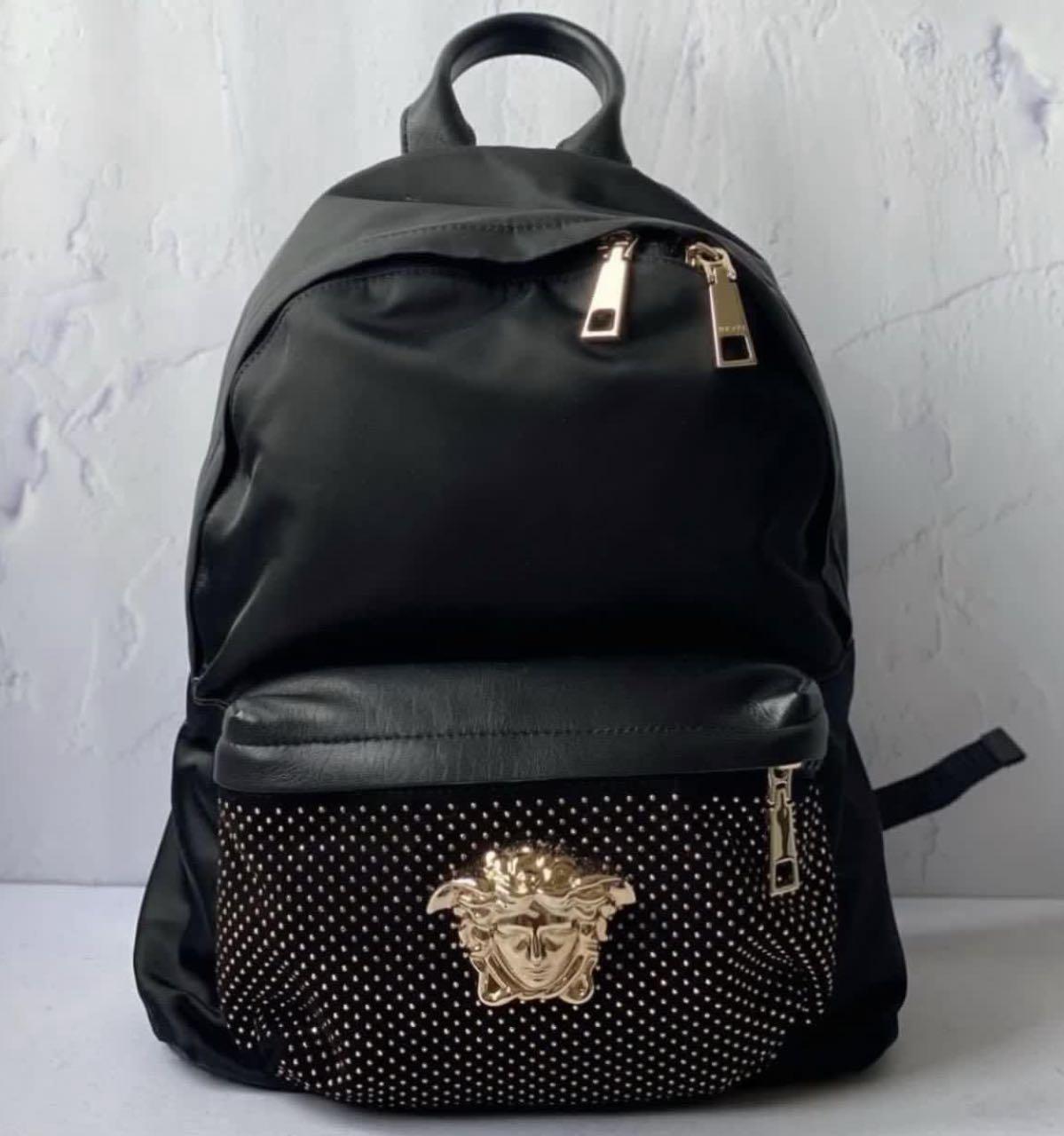 SALE AUTHENTIC VERSACE MEDUSA BACKPACK SMALL