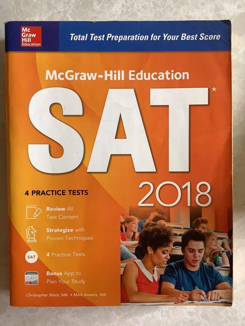 SAT 2018 McGraw- Hill Education, Hobbies & Toys, Books ...