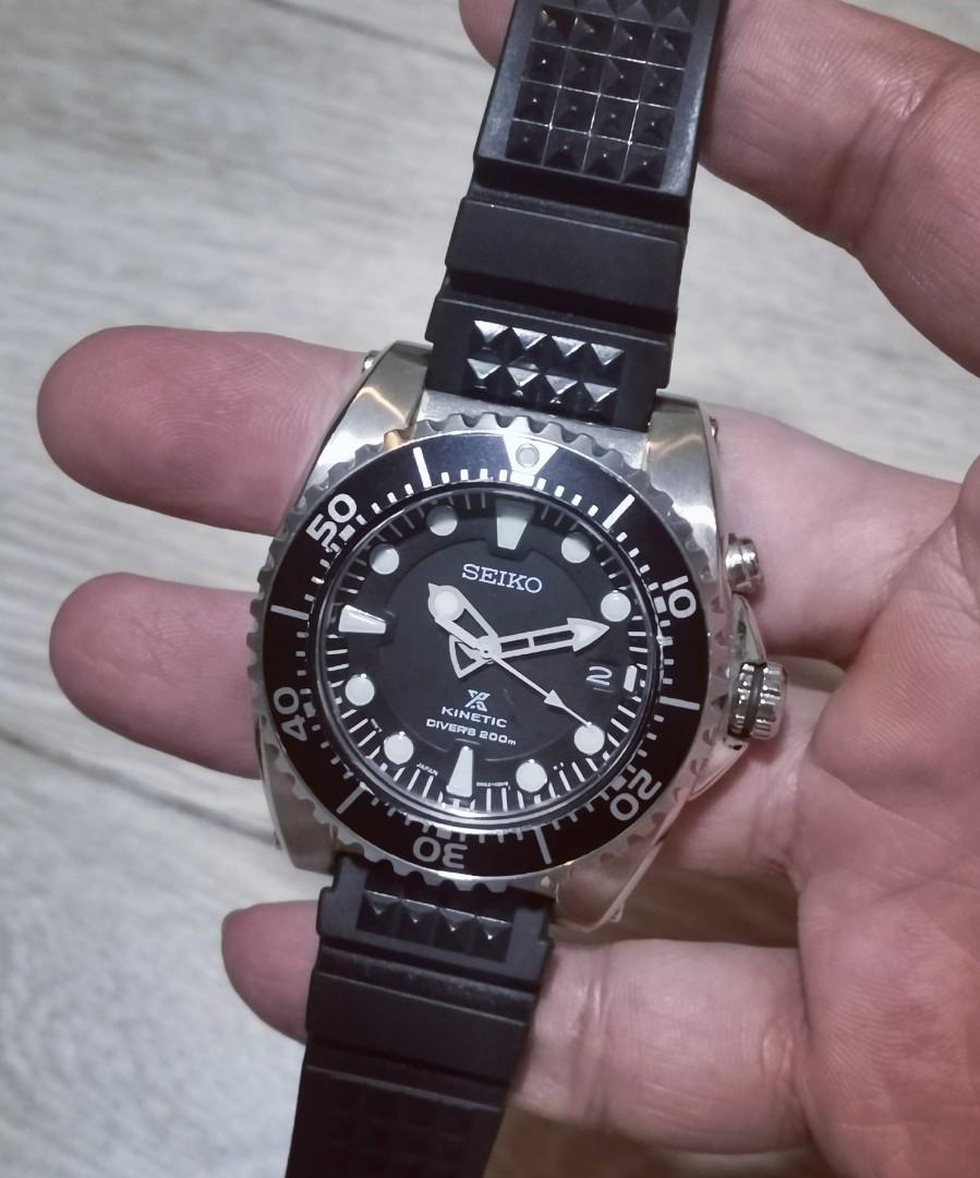 Seiko SKA371 Kinetic diver BFK 200M --- not turtle skx007, Men's Fashion,  Watches & Accessories, Watches on Carousell