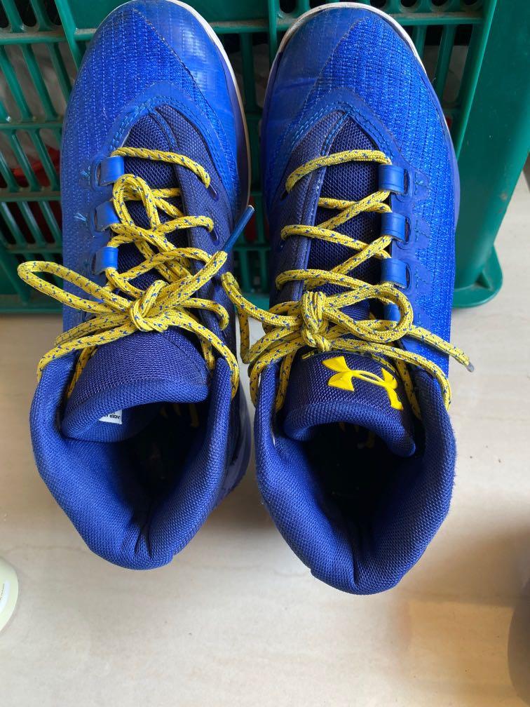Sepatu basket under armour original sepatu anak biru sport shoe basket