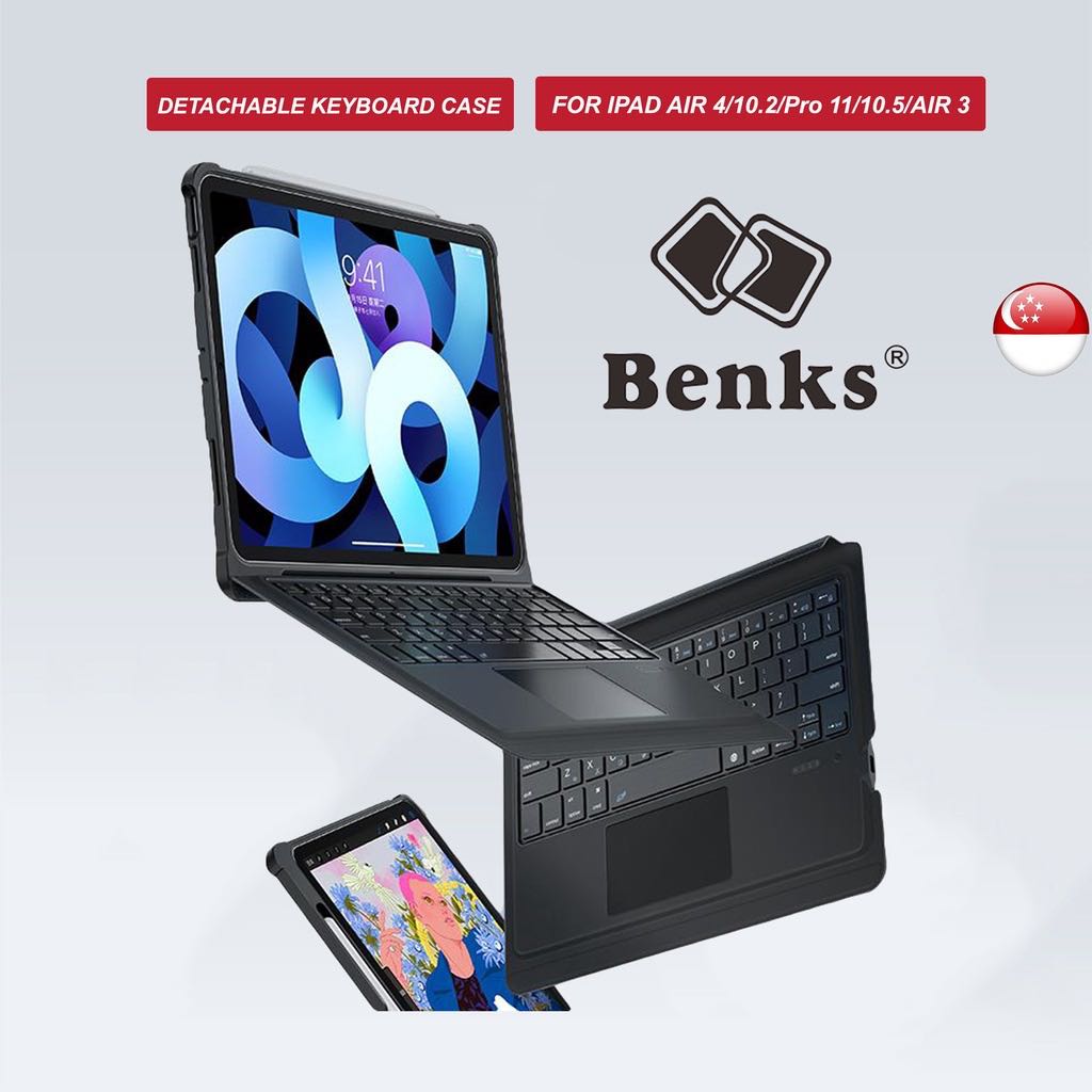 [SG] Benks iPad 10.2 (Gen 7/8/9) / Air 4 /Pro 11 (2020/2021) / Air 3