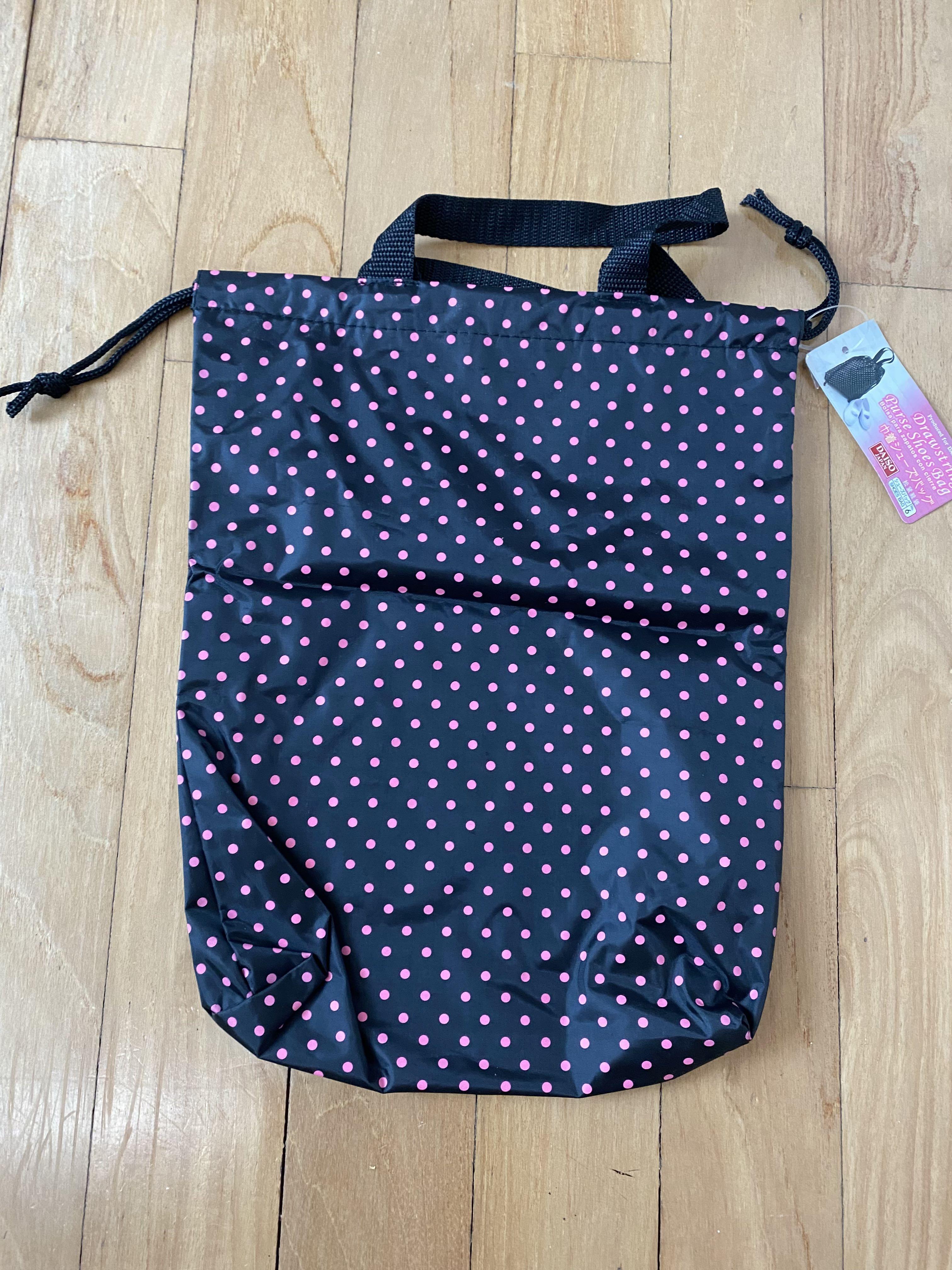 shoe bolsa drawstring