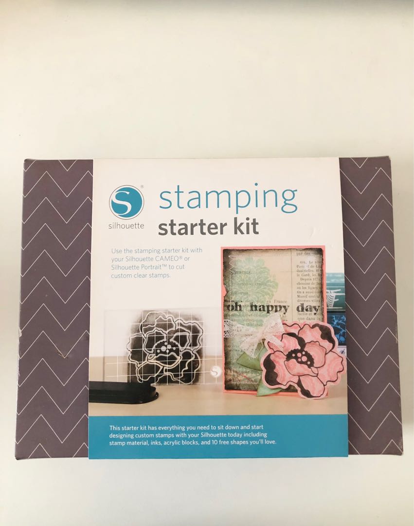 Silhouette Cameo Stamping starter kit, Hobbies & Toys, Stationery