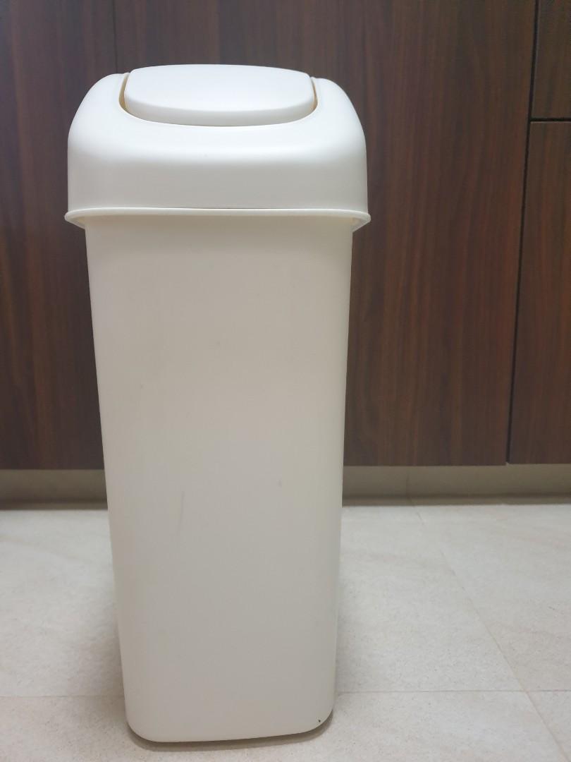 Smooth swing bin from Howards Storage 11.5l slim design like Muji