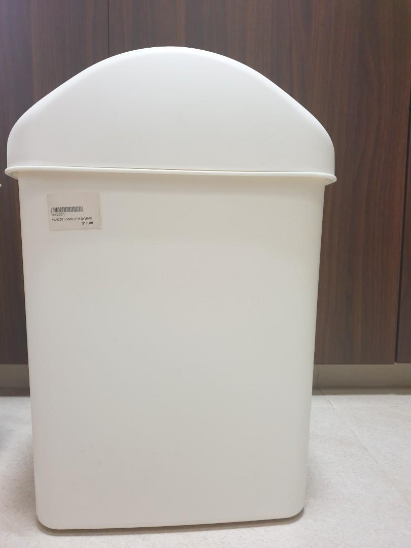 Smooth swing bin from Howards Storage 11.5l slim design like Muji
