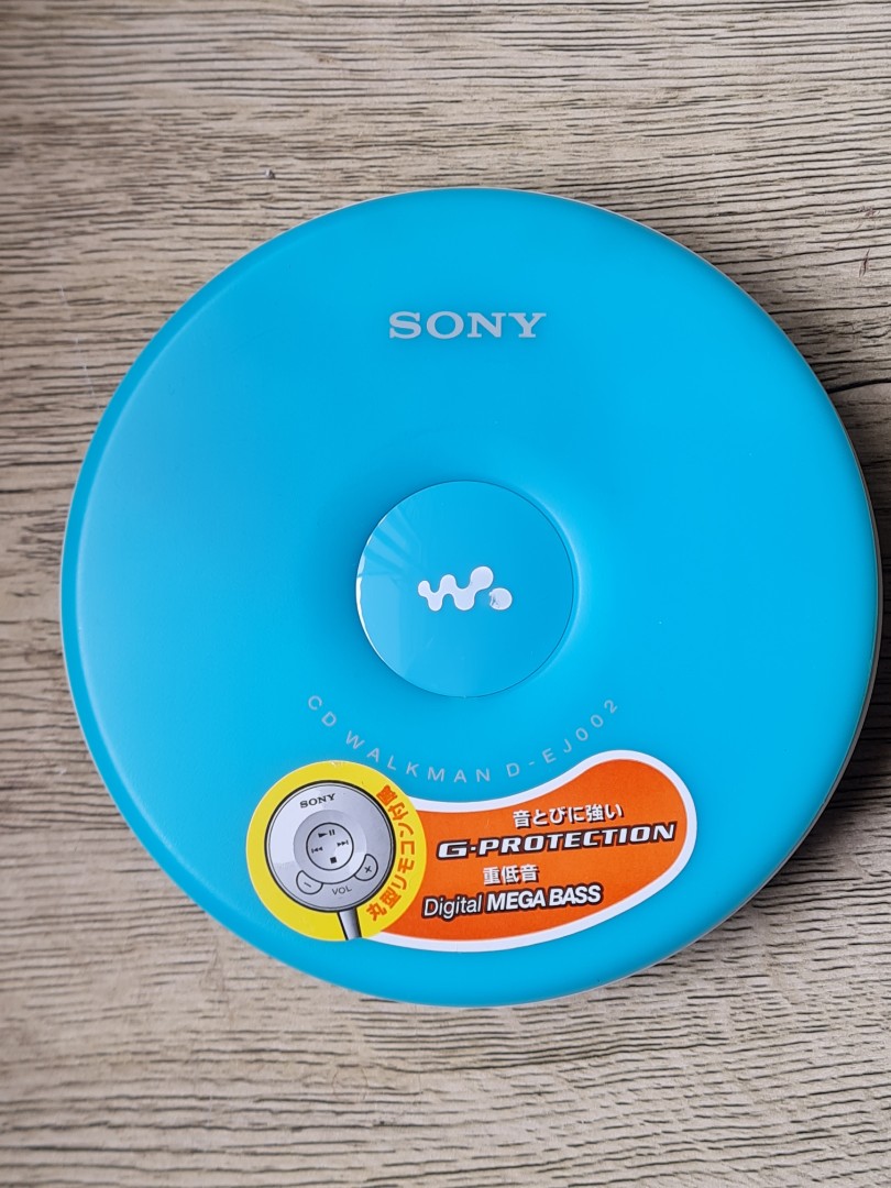 Sony D-EJ002 Walkman Discman CD Player 3rd, Audio, Portable