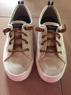 Sperry  Crest Vibe Linen Oat