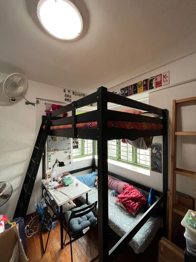 Stora loft store bed ikea