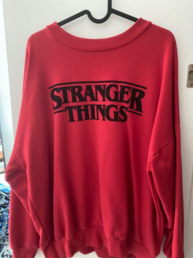 Sweater stranger things deals pull and bear