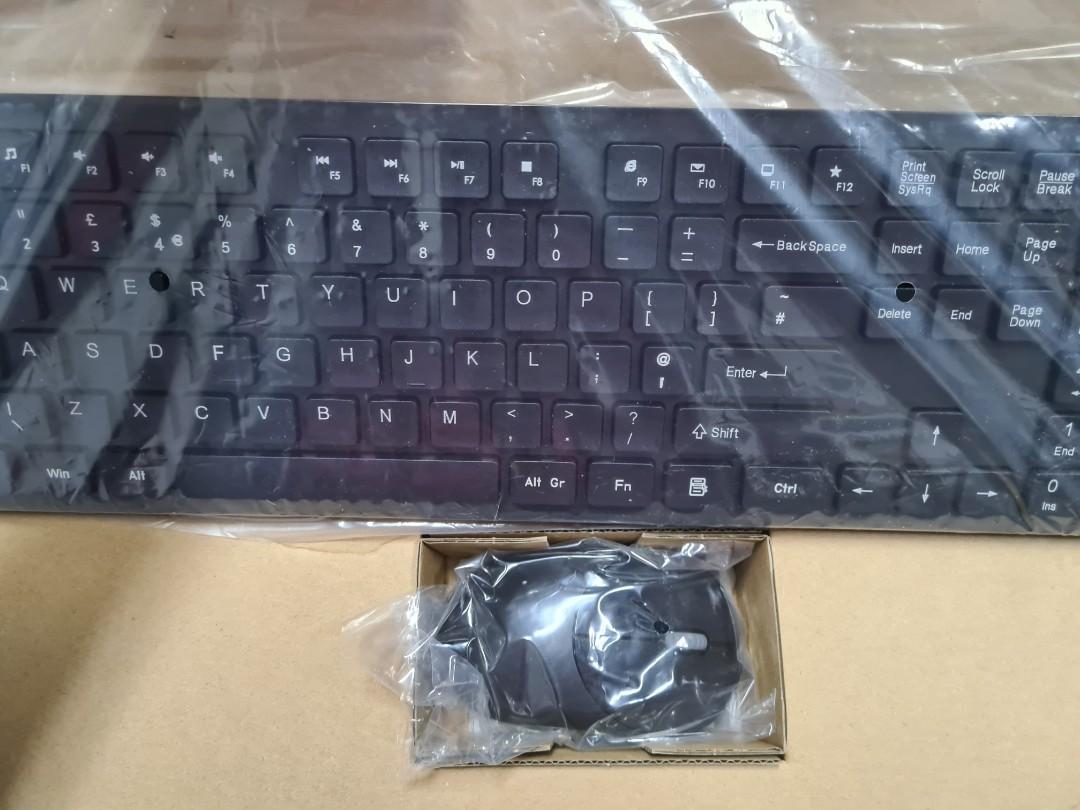 Super Silence G9300 2.4G Wireless Keyboard Chocolate Keyboard And