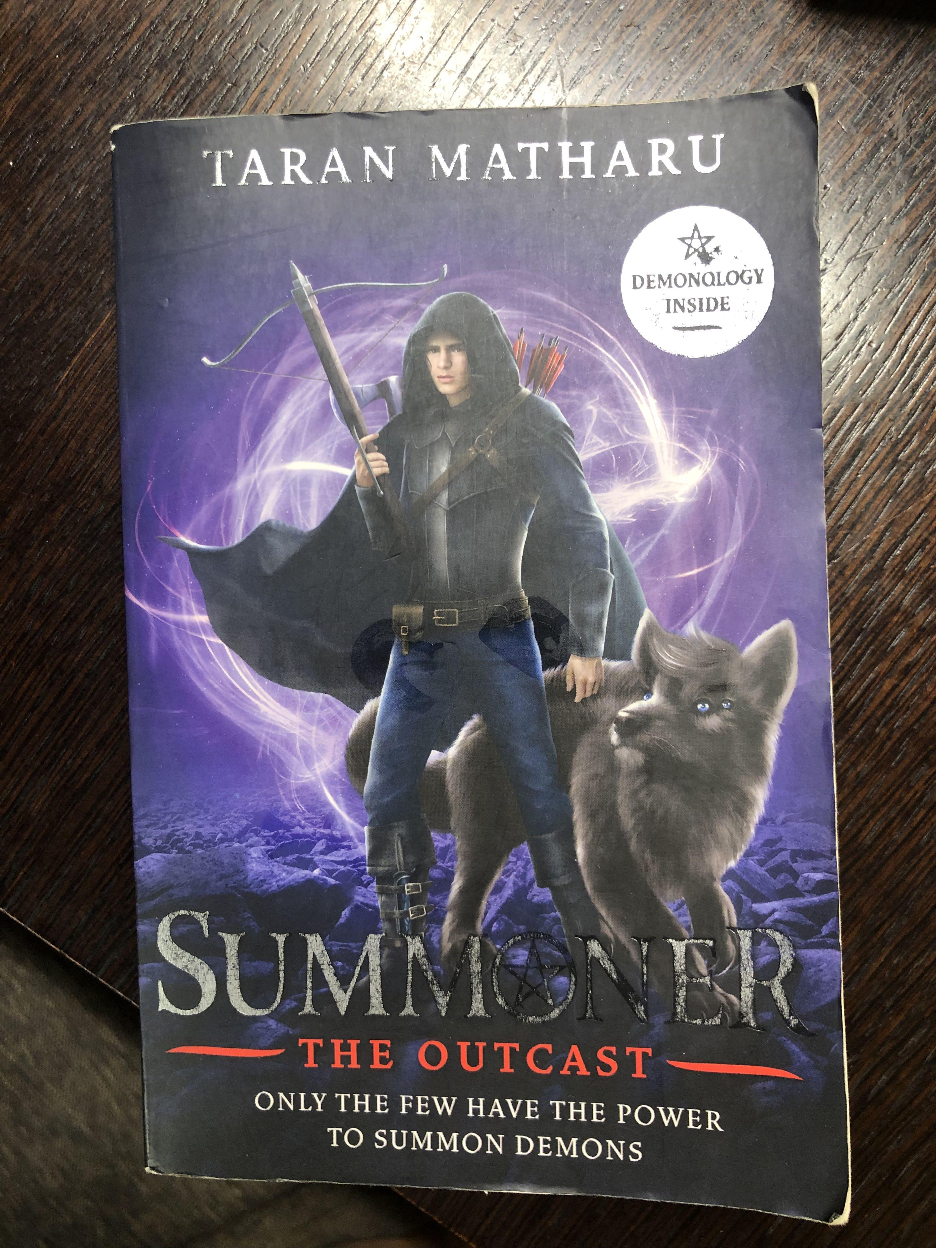 Taran Matharu Summoner The Outcast, Hobbies & Toys, Books & Magazines,  Fiction & Non-Fiction on Carousell
