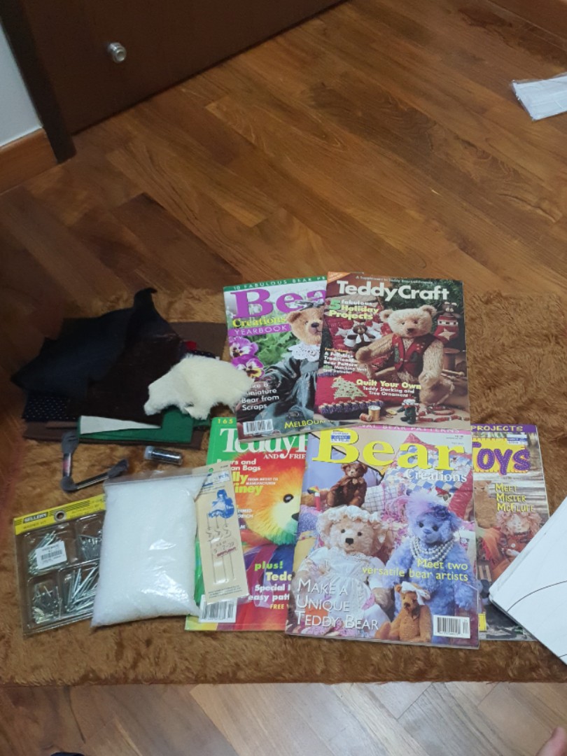 Teddy Bear Making Kit, Hobbies & Toys, Stationery & Craft, Handmade ...