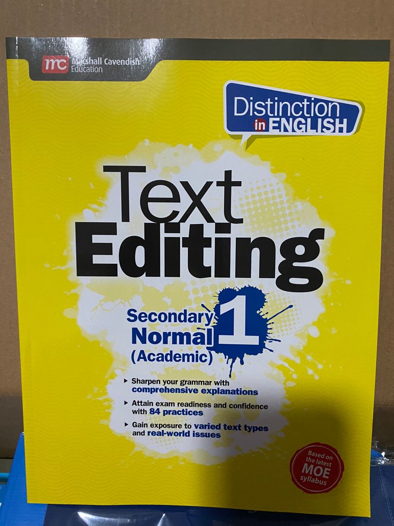 Text Editing For Sec 1 NA Distinction In English Hobbies Toys text-editing-for-sec-1-na-distinction-in-english-hobbies-toys