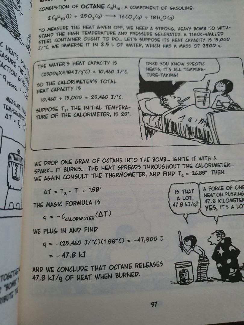 The Cartoon Guide to Algebra/Chemistry/ Statistics/ Physics/ Genetics ...