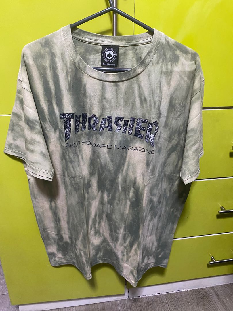 Thrasher shirt (Camo), Men's Fashion 