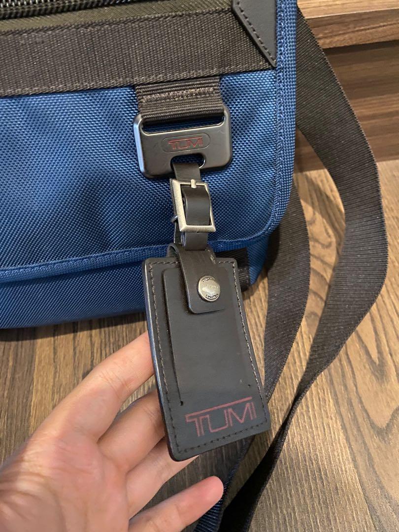 Tumi Eastern Flap Crossbody bag original asli Fesyen Pria Tas