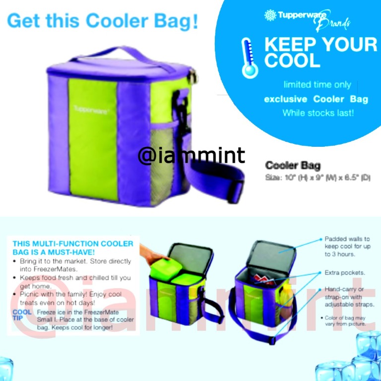 Cooler bag tupperware on sale