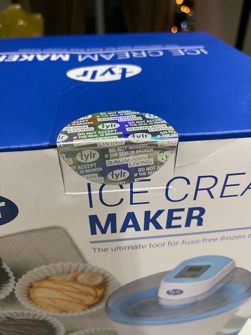 Tylr Ice Cream Maker, Furniture & Home Living, Kitchenware & Tableware