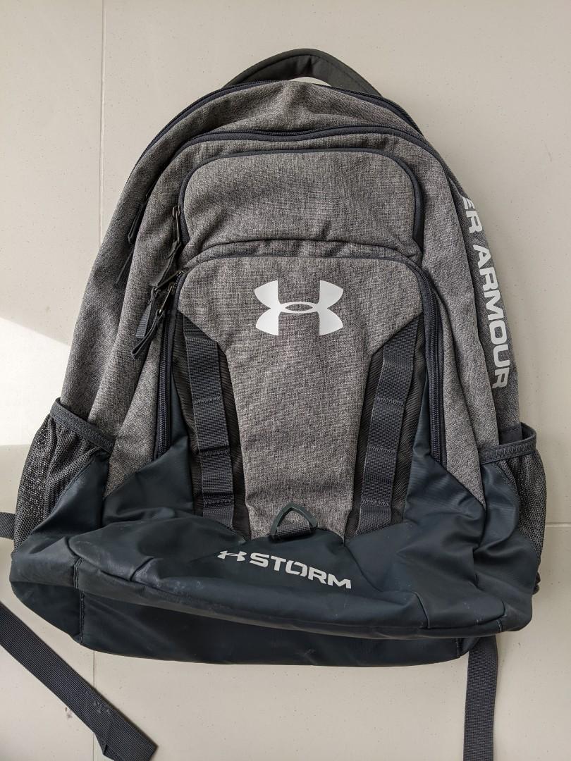 Under Armour backpack grey every good condition Men s Fashion