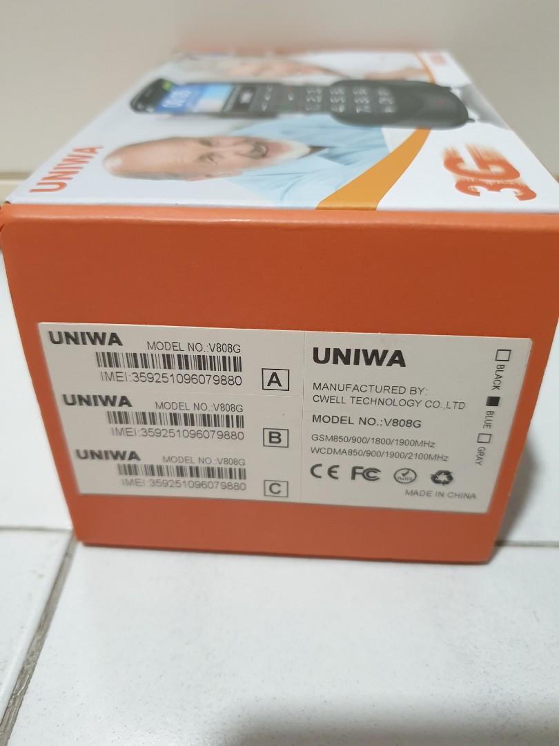 UNIWA V808G Mobile Phone for Elderly, Mobile Phones & Gadgets, Mobile ...