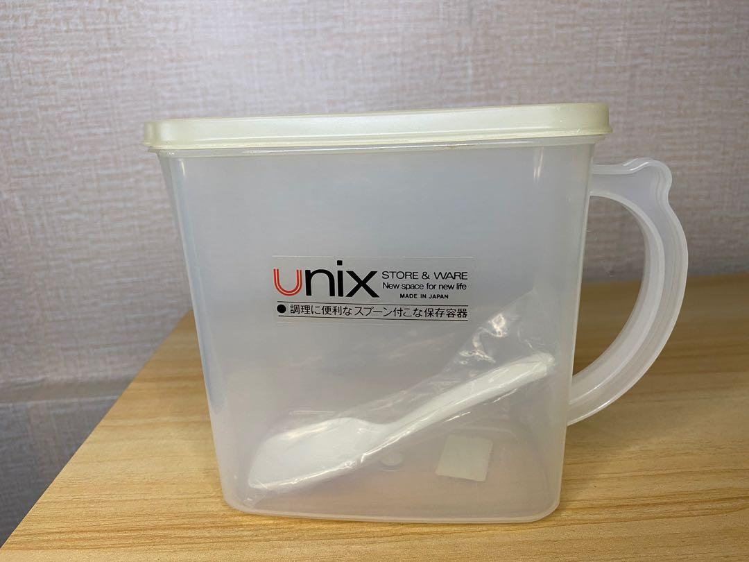Unix Japan Store Ware Food Storage With Scooper T075 Furniture Home Living Kitchenware Tableware Food Organization Storage On Carousell