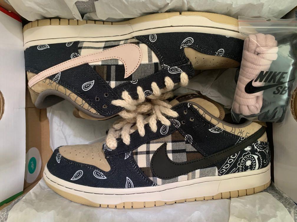 US10] SB Dunk Low Travis Scott, Men