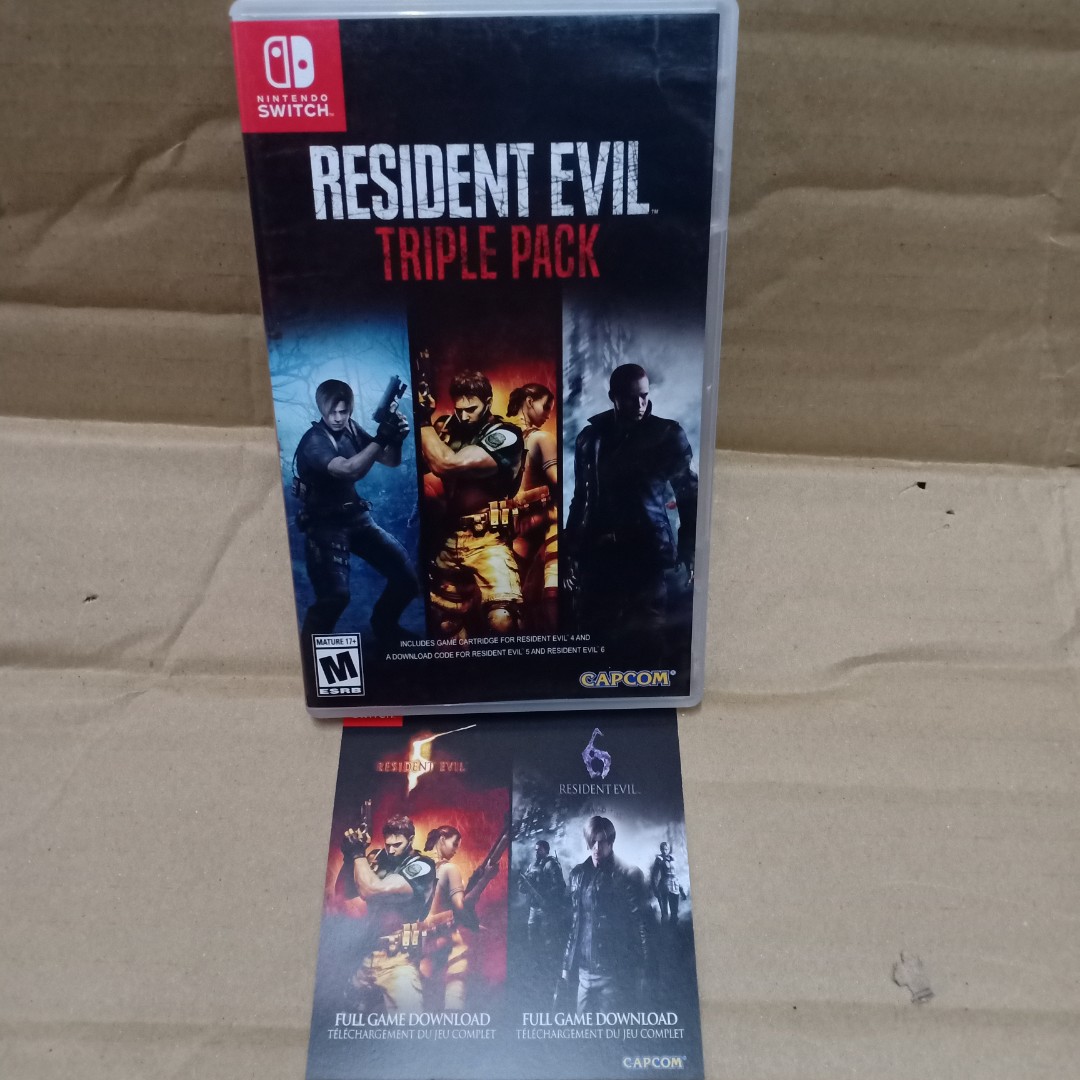Resident evil sale 5 switch code