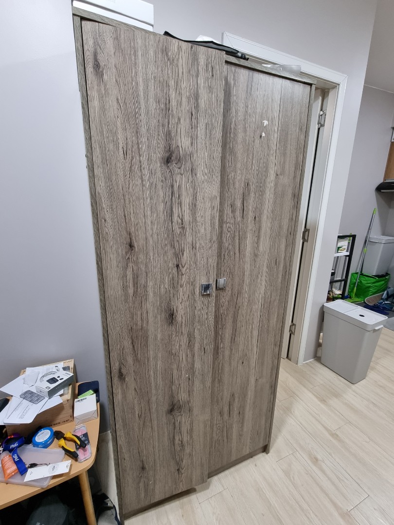 Used Wardrobe Closet (including accessories), Furniture & Home Living ...