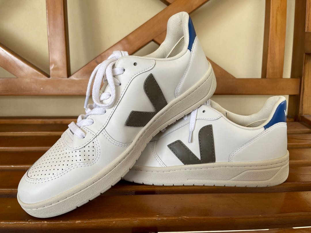 Veja V-12 B-Mesh - Asphaltgold