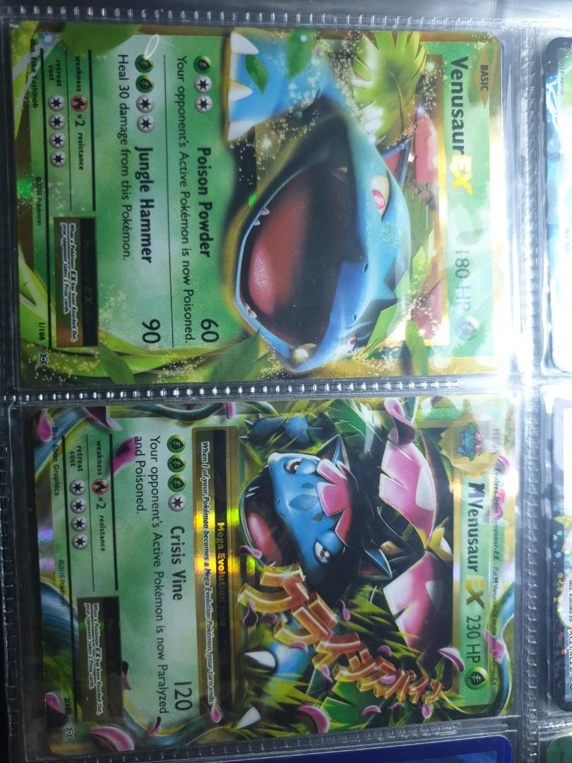 Venusaur EX 1/108 and M Venusaur EX 2/108, Hobbies & Toys, Toys & Games