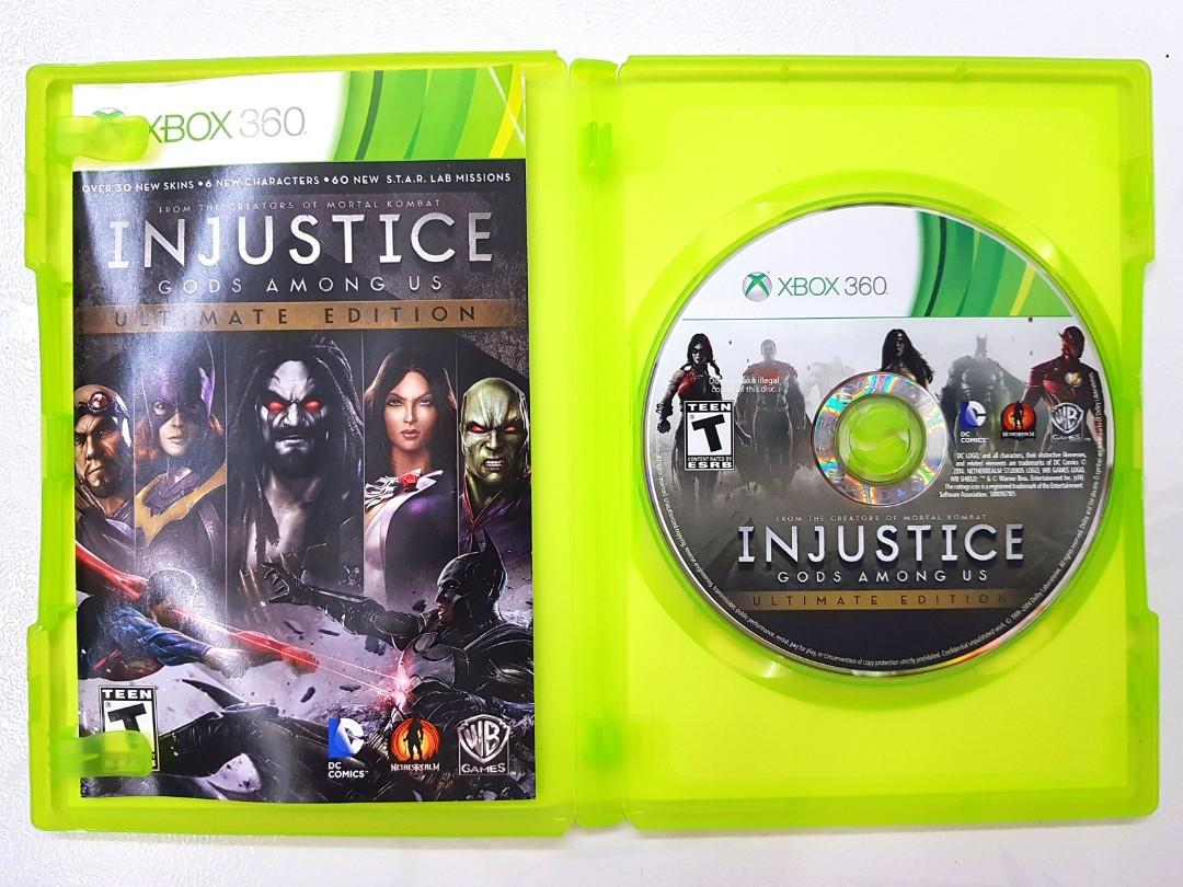  XBOX 360 GAME INJUSTICE: GODS AMONG US ULTIMATE EDITION BRAND  NEW & SEALED : Video Games