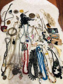 Vintage to New Costume Jewelry Lot 12