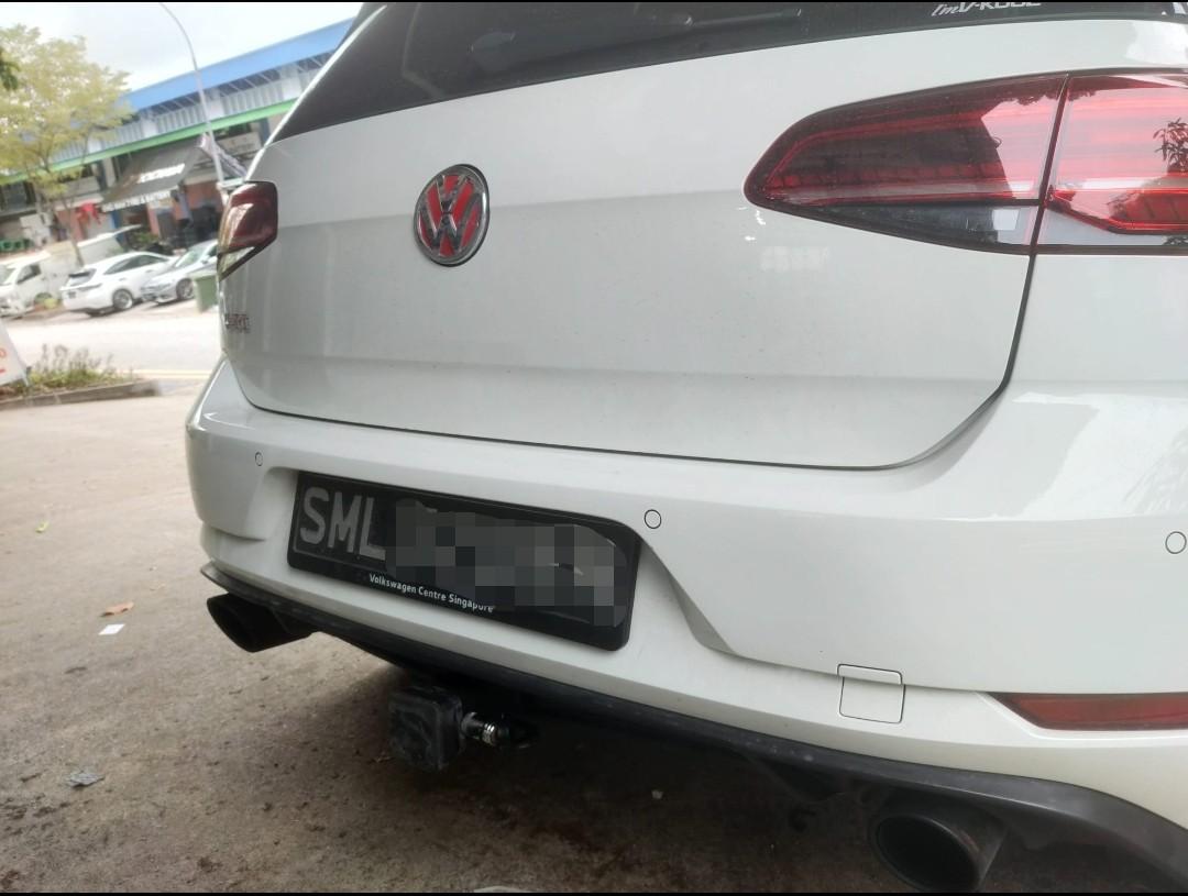 Vw top golf hitch