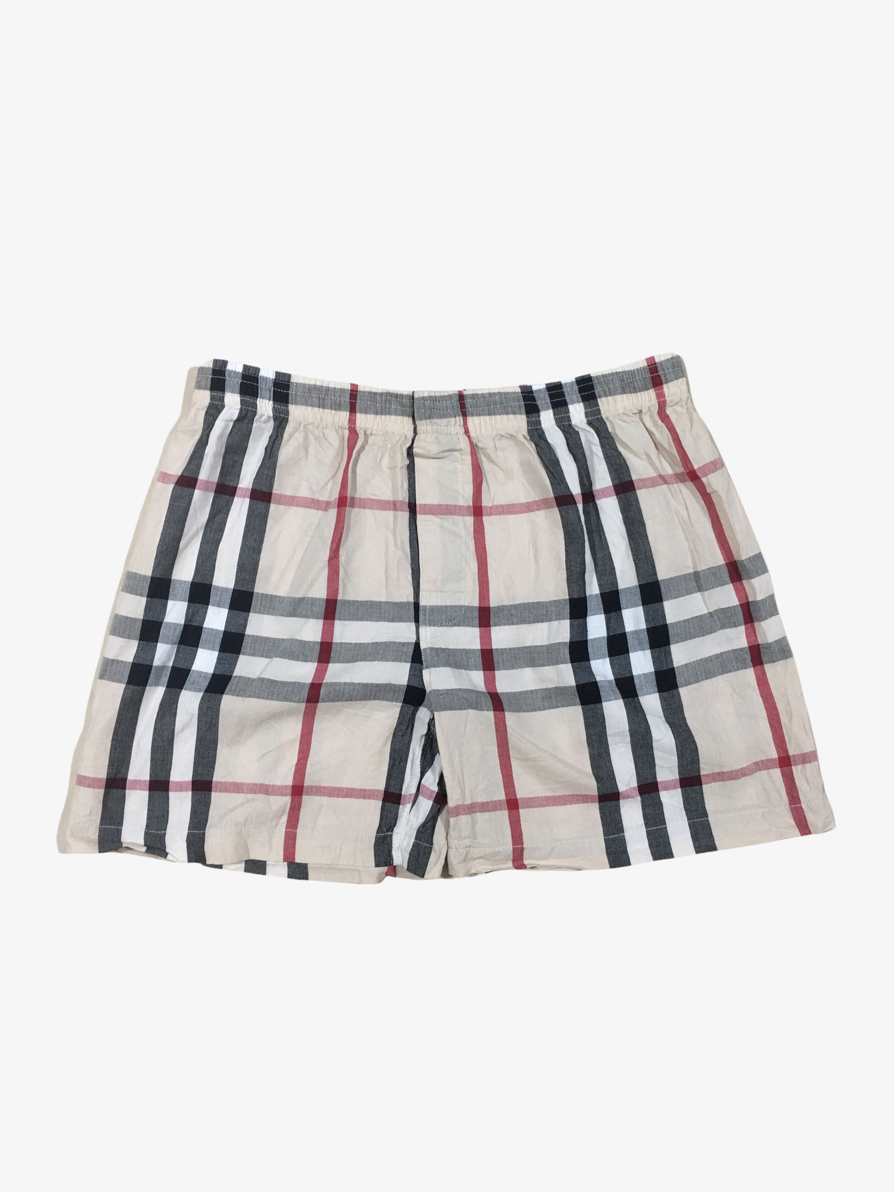 VTG Burberry Boxer Short Luxury Apparel on Carousell