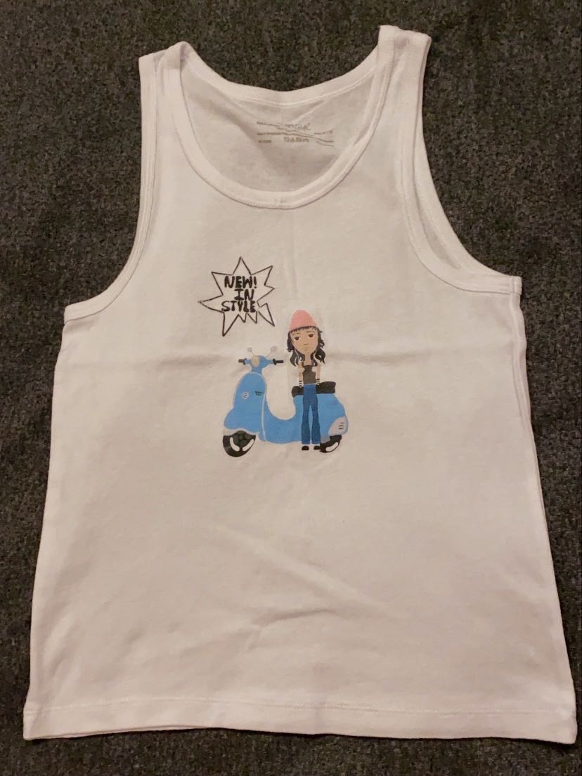 CHERRYKITTEN Y2K Graphic Tank Top - 'Dump Him' Acid Wash Sleeveless Tee - View #4