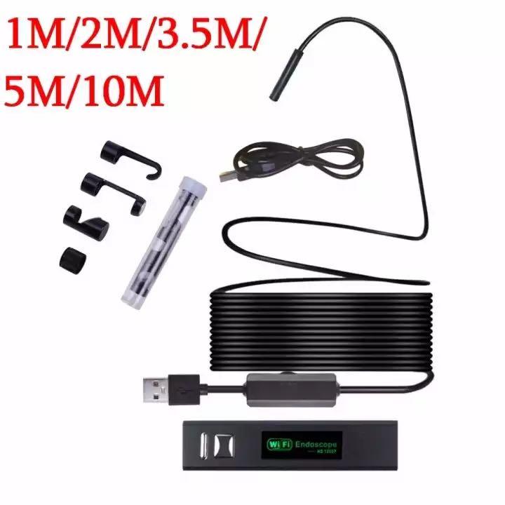 YPC110 10m 8.0mm wireless borescope camera 1200p wifi endoscope camera