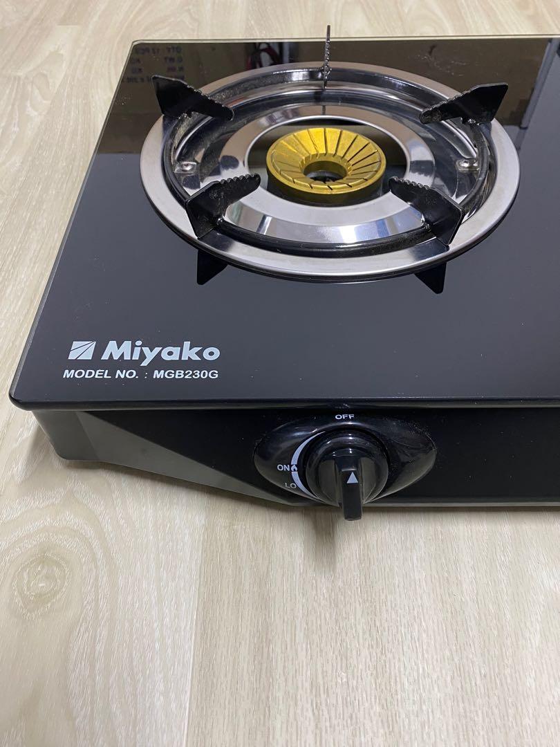 glass top 2 burner stove