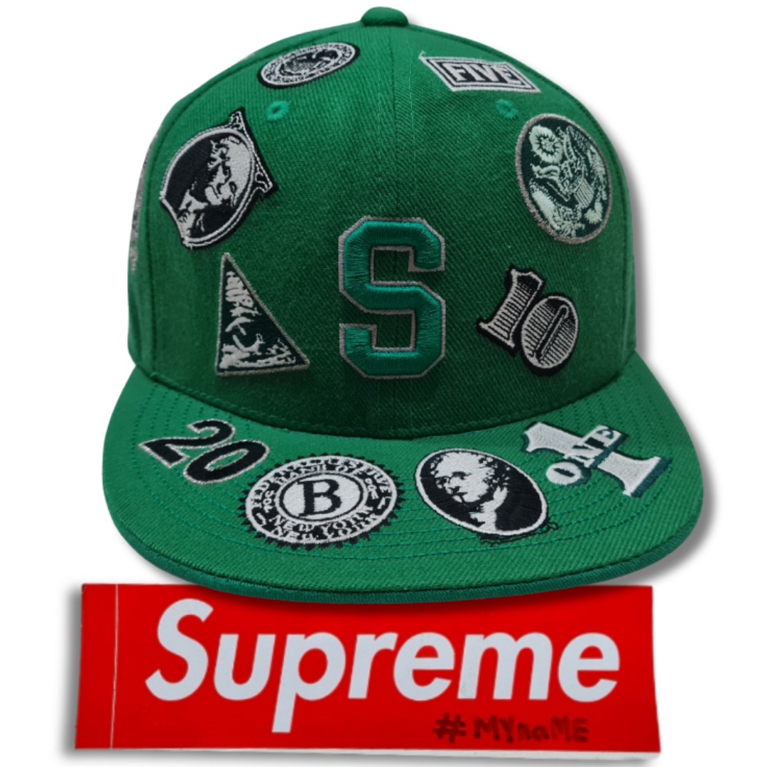 7 1/2 Supreme x New era Presidents Cap FW 05, Men's Fashion