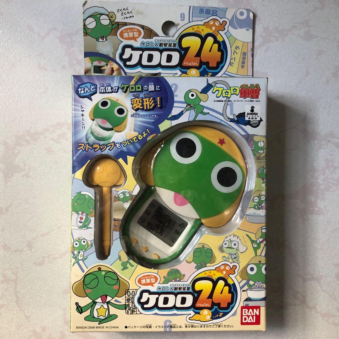 日版BANDAI KERORO 軍曹遊戲機搭載Touch Screen 液晶屏幕只開盒測試齊