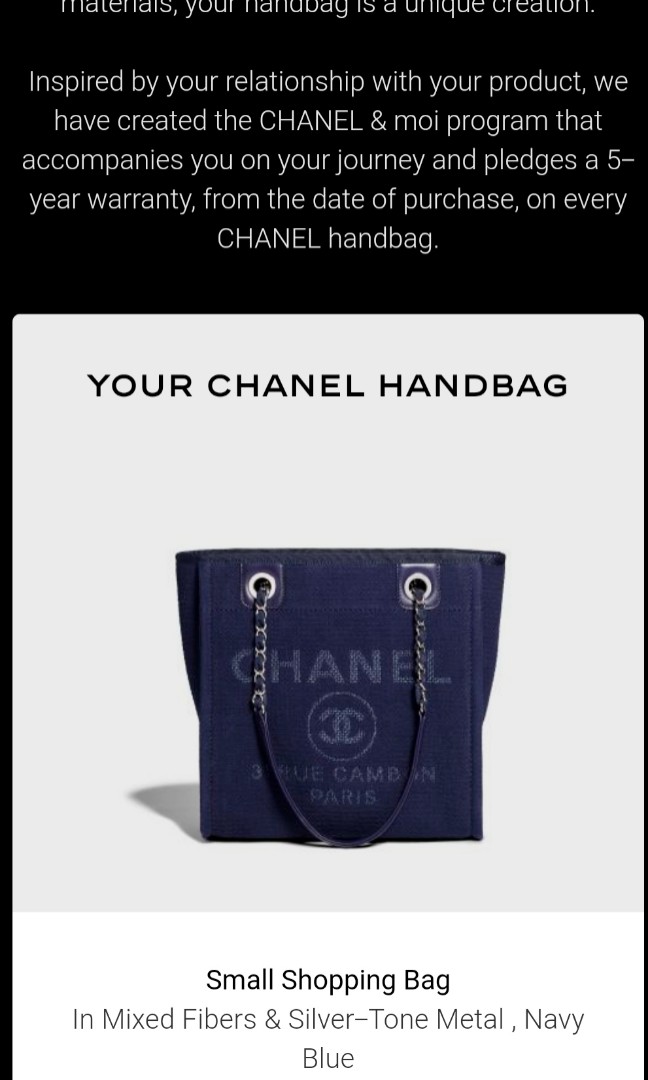 chanel shopping tote 2022