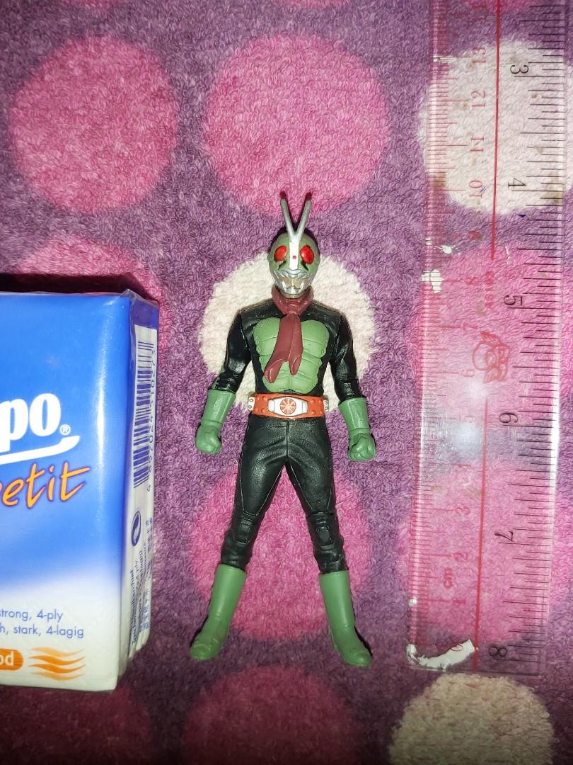 絕版罕有稀少品日版Kamen Rider 仮面幪面超人Masked Rider Bandai 9cm