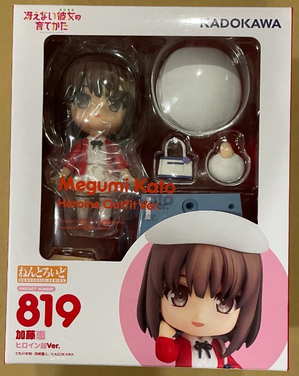 全新nendoroid 黏土人819 不起眼女主角培育法加藤惠megumi Kato 女主角服heroine Outfit Ver 興趣及遊戲 玩具 遊戲類 Carousell
