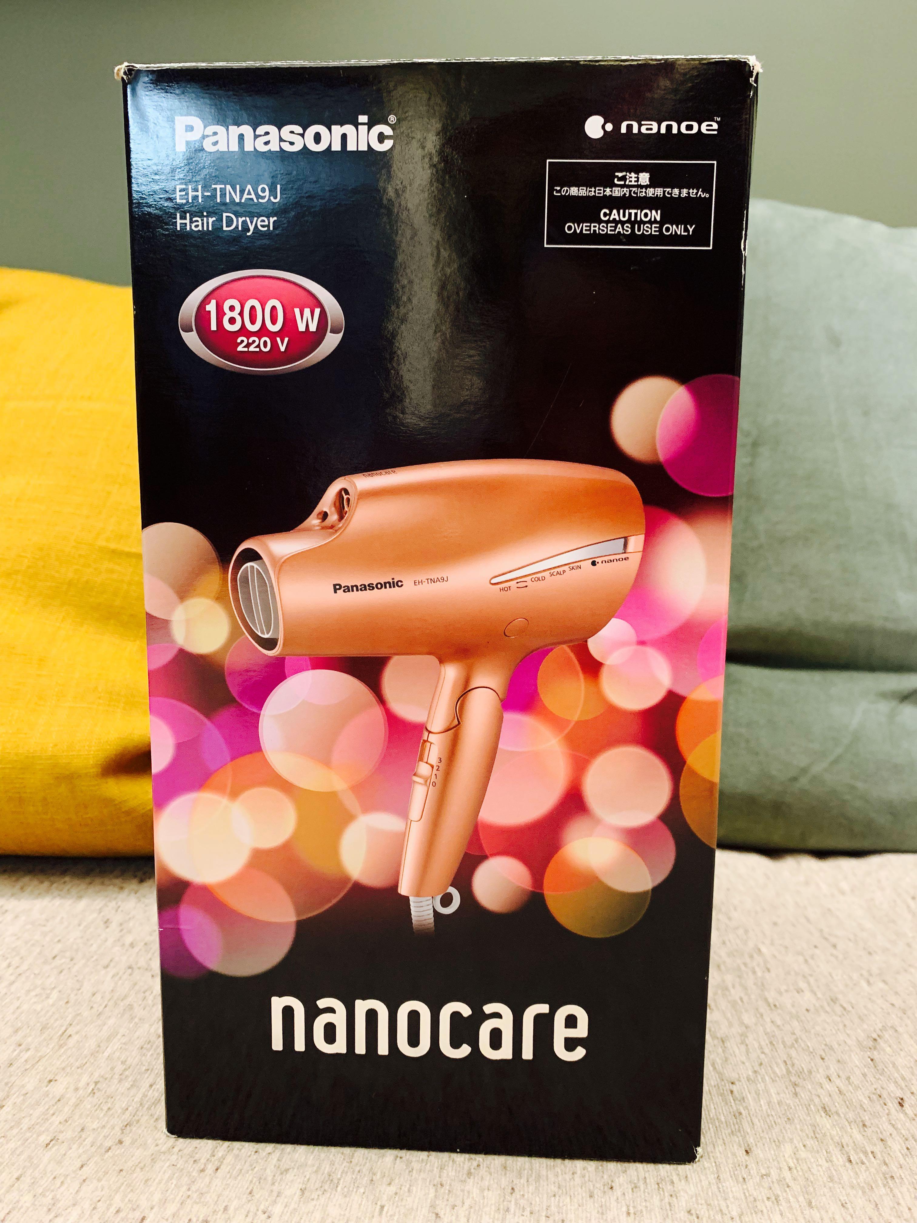 購自日本】海外版Panasonic Nanoe 風筒EH-TNA9J, 美容＆個人護理, 健康