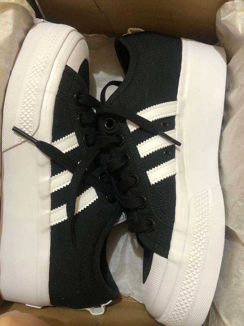 adidas platform black