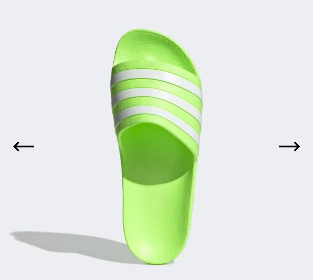Adidas slide, Men's Fashion, Footwear, Flipflops and Slides on Carousell